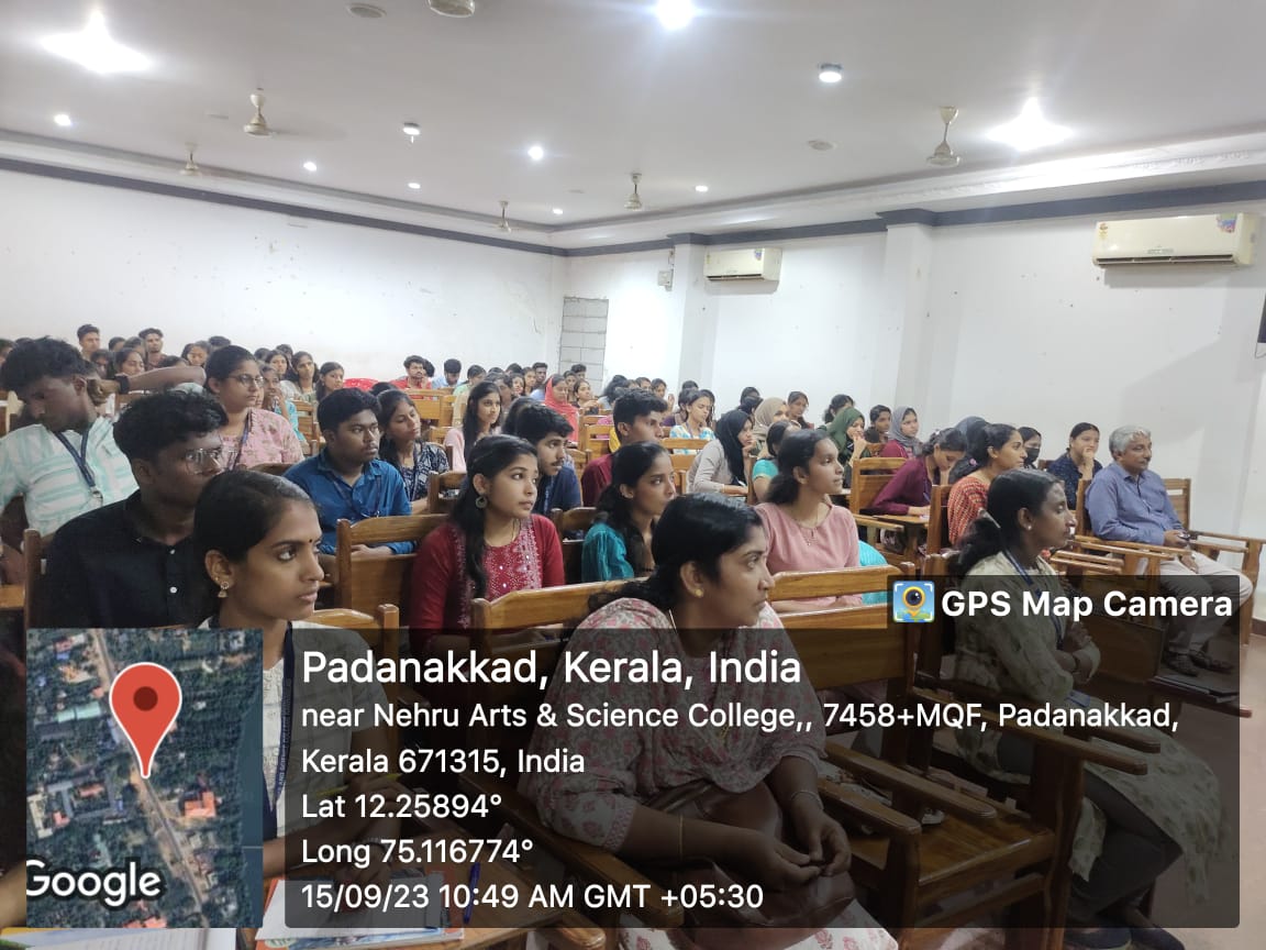 Workshop on LiFE at Nehru Arts & Science College Kanhangad